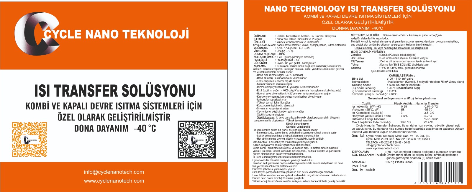 Isı Transfer Solüsyonu (-40)