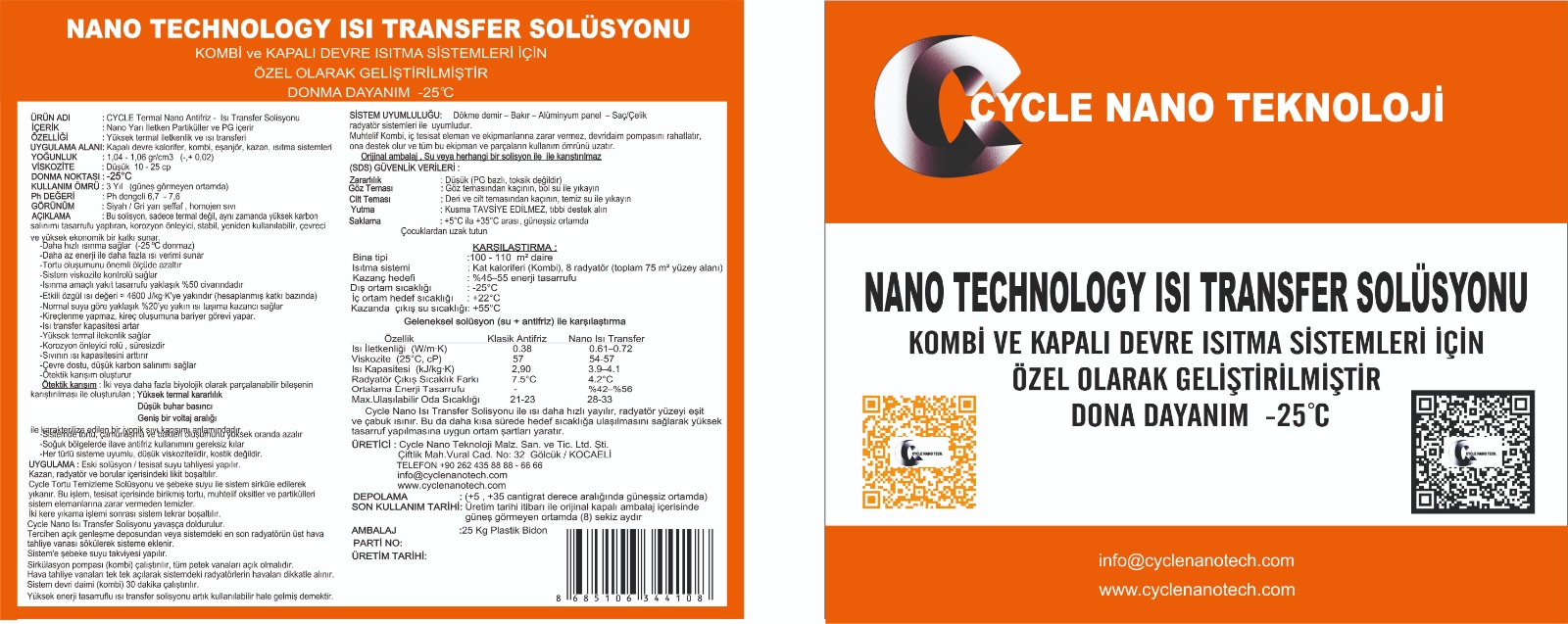 Isı Transfer Solüsyonu (-25)